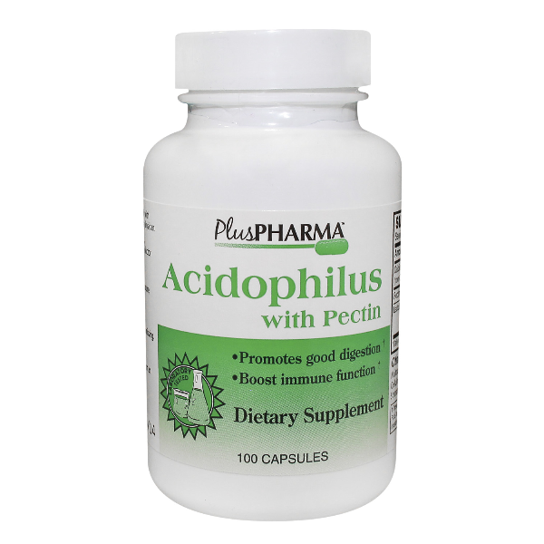 Acidophilus Plus Pectin Cap 100 By Plus Pharma @ www.LVScripts.com
