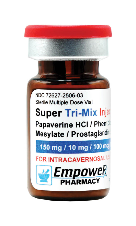 Super TriMix Injections - 5mL Vial (2 Month Supply) + (TeleHealth)